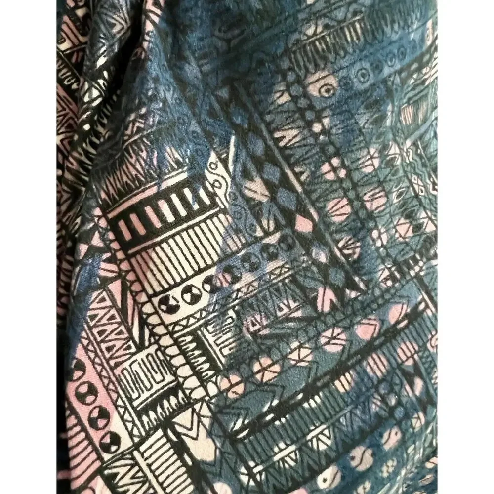 Kyodan Outdoor Leaf Print Mini Dress, Women's Size L‎ Navy Bra Built In Pockets